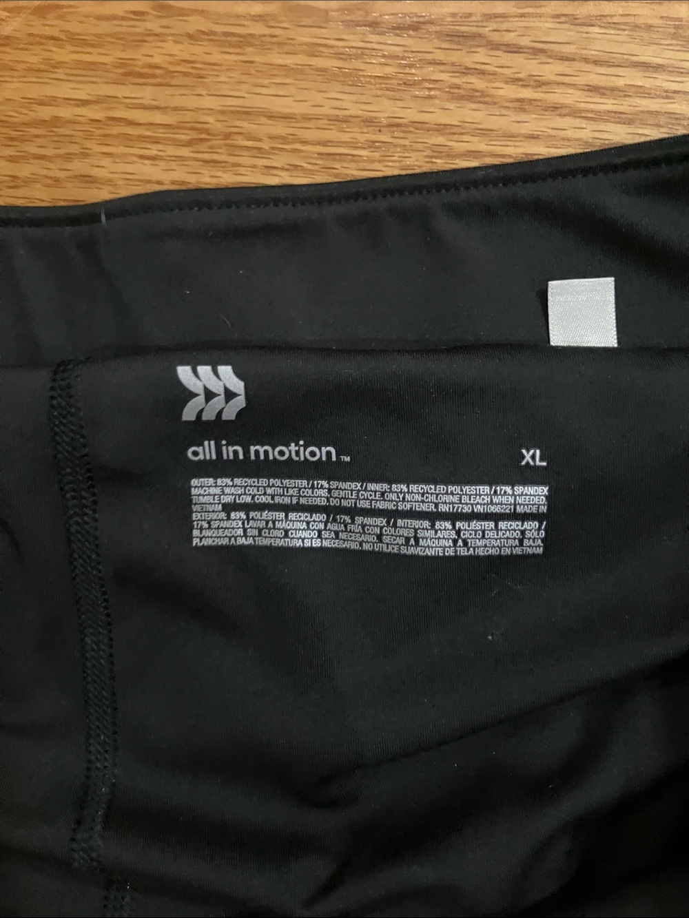 all in motion Black Athletic Skort and Soft Teal Tee Sz XL EUC - Picture 8 of 10